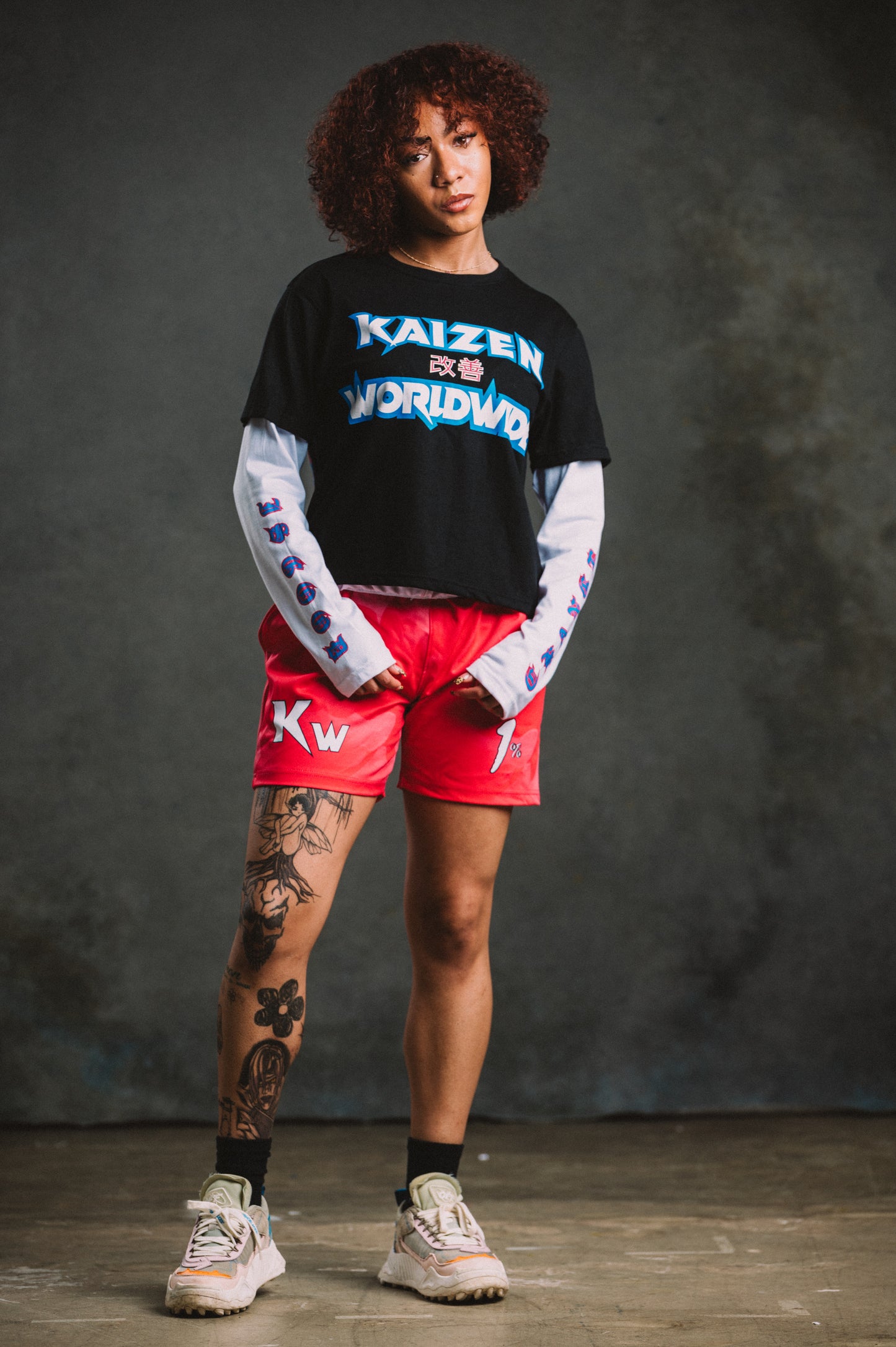 Pink Camo WVN Shorts