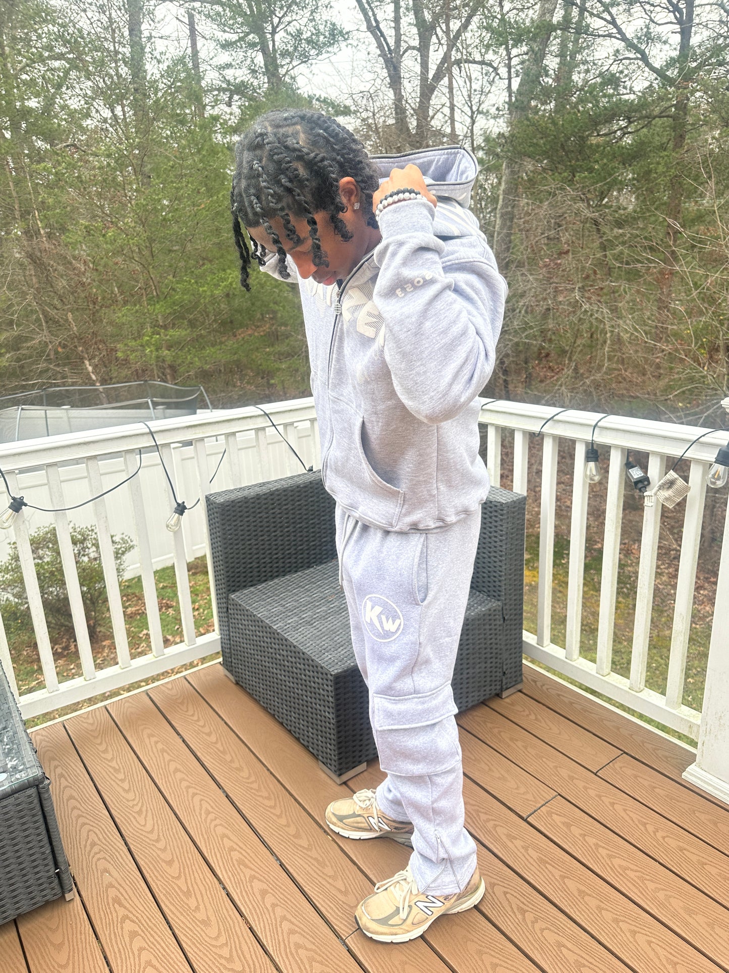 Grey Dual Sweats