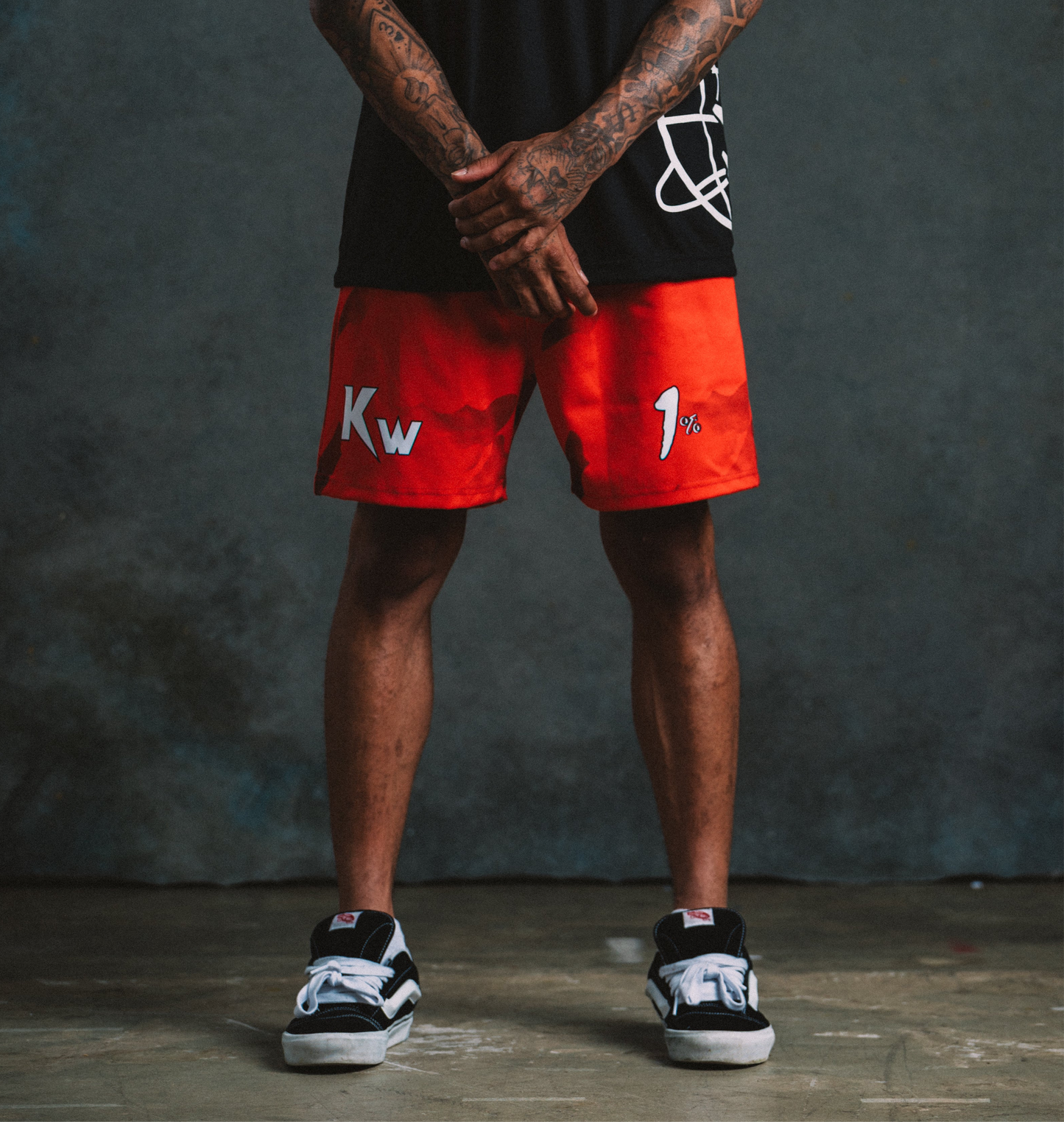 Red Camo WVN Shorts