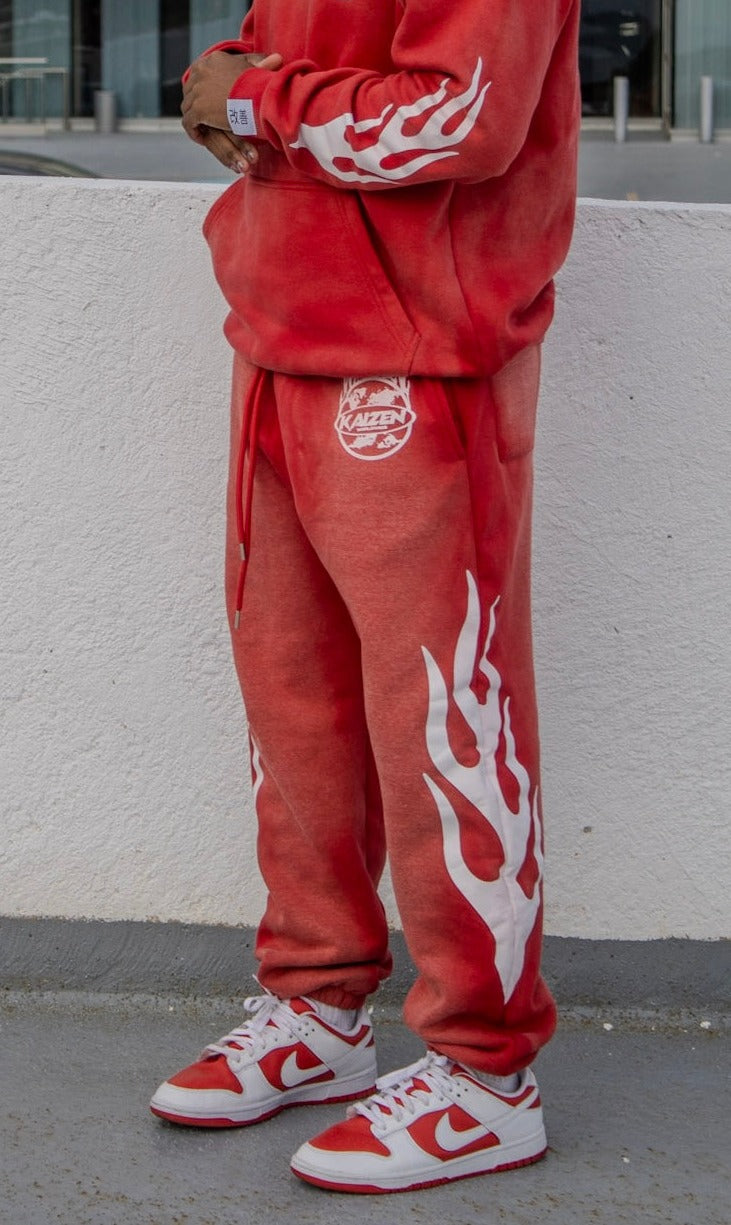 Red Blaze Sweats
