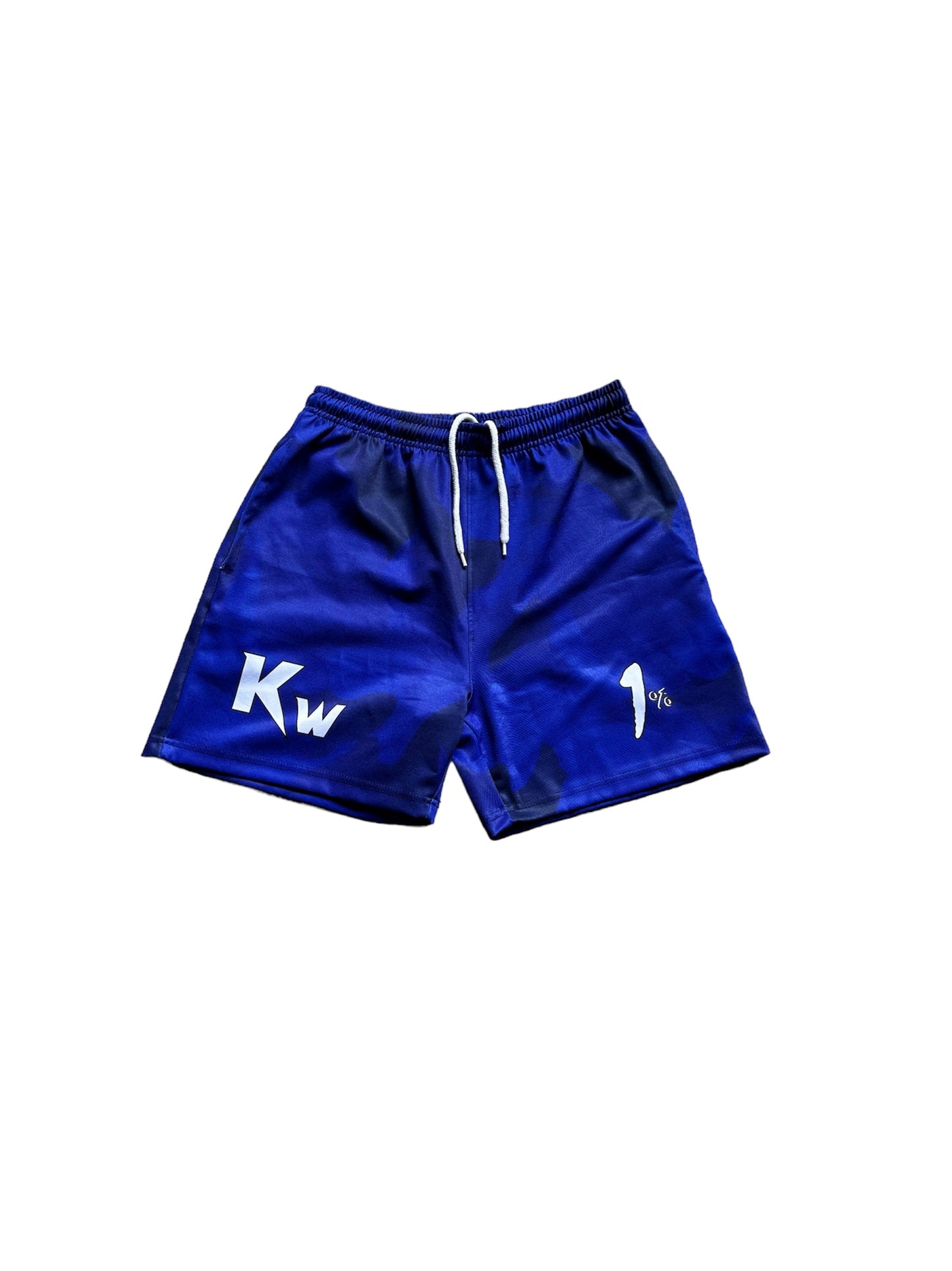 Blue Camo WVN Shorts